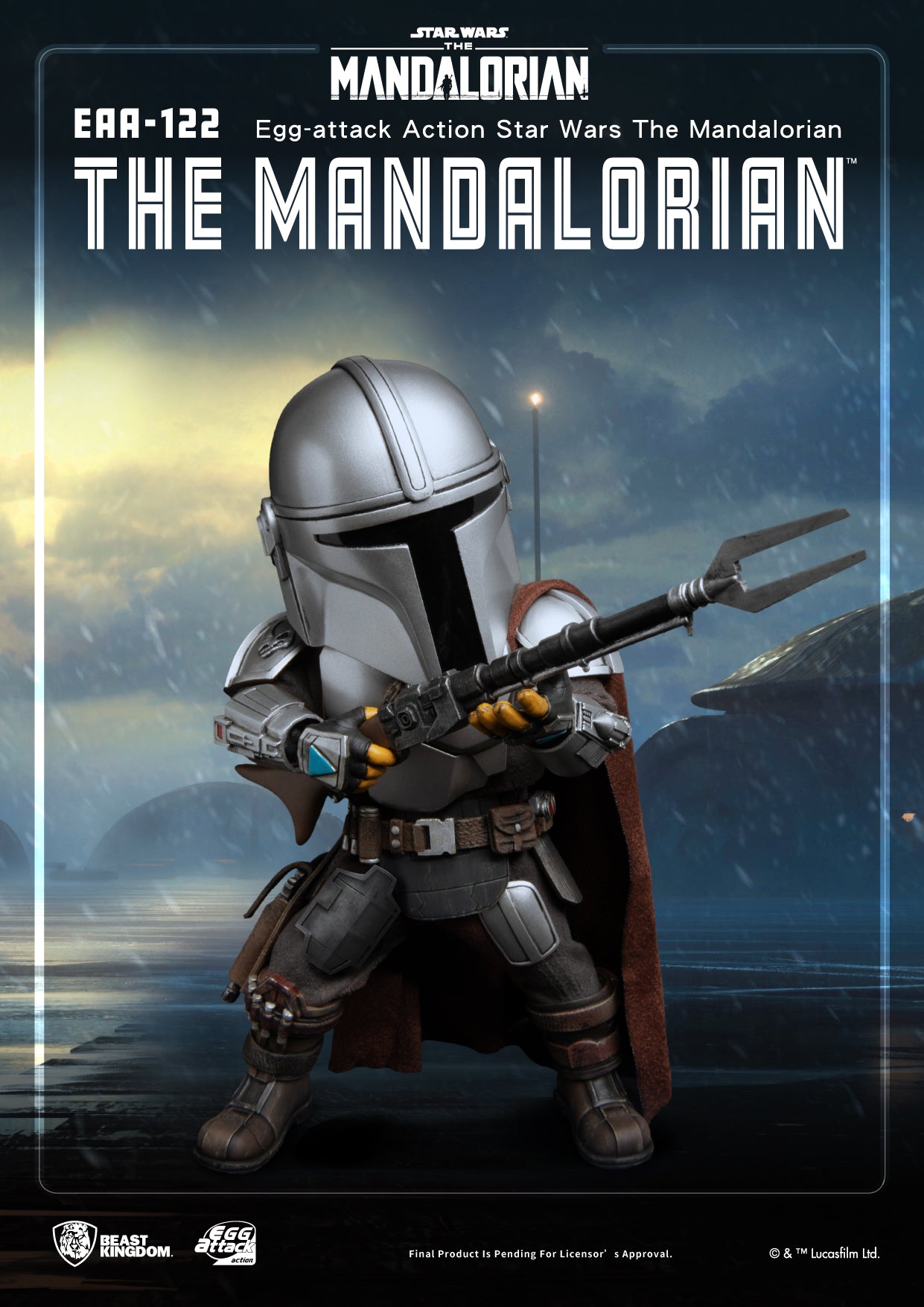 STAR WARS MANDALORIAN EAA-122 THE MANDALORIAN
