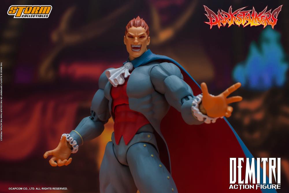 STORM COLLECTIBLES DARKSTALKERS DEMITRI MAXIMOFF