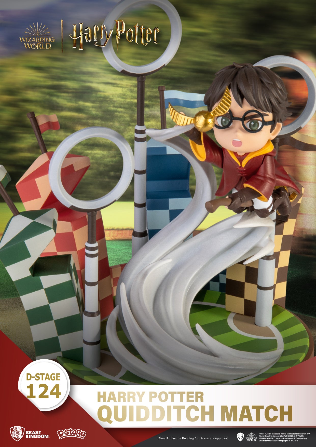 HARRY POTTER DS-124 QUIDDITCH MATCH DIORAMA STAGE