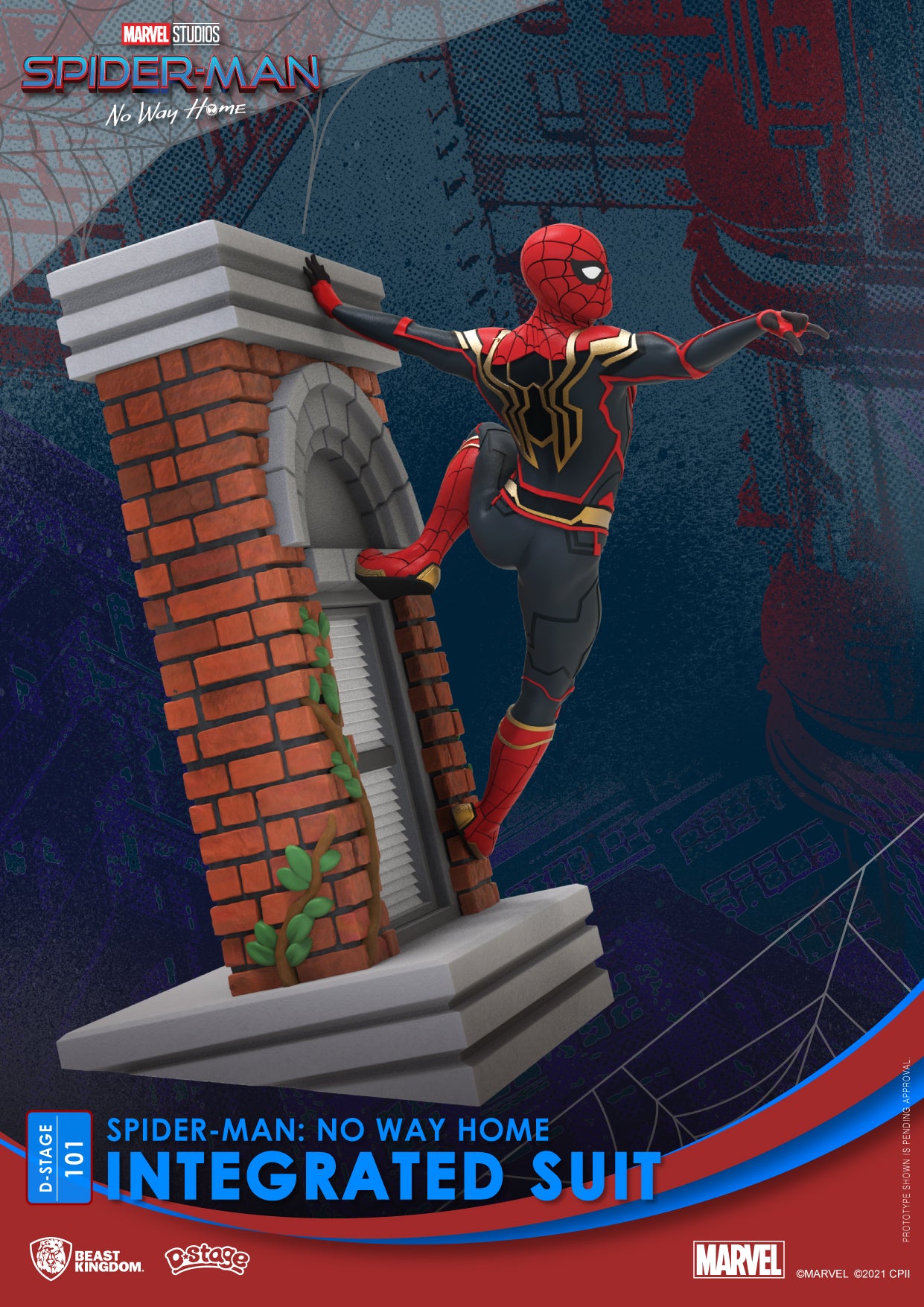 SPIDER-MAN NO WAY HOME D - STAGE INTEGRATED SUIT STATUE