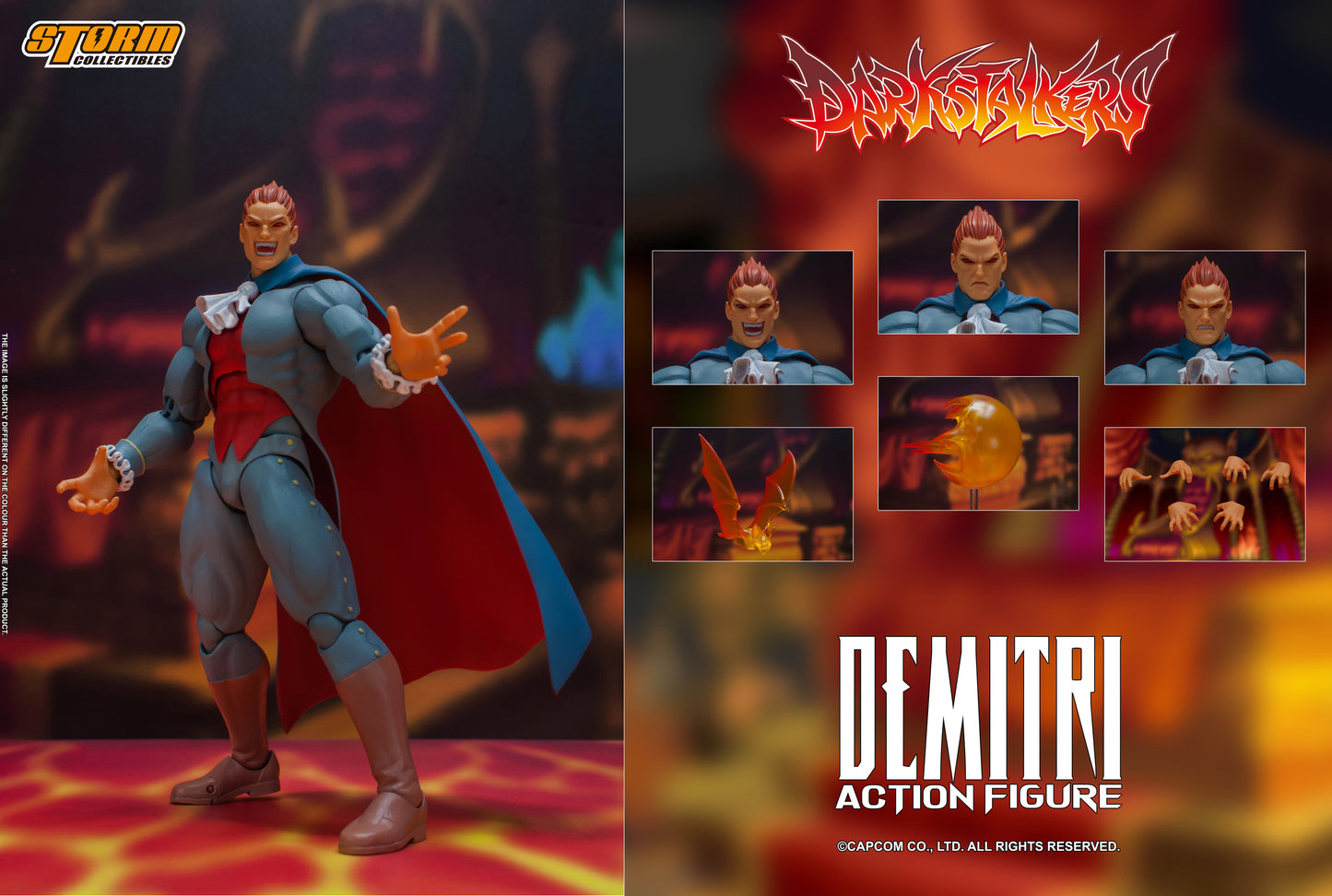 STORM COLLECTIBLES DARKSTALKERS DEMITRI MAXIMOFF