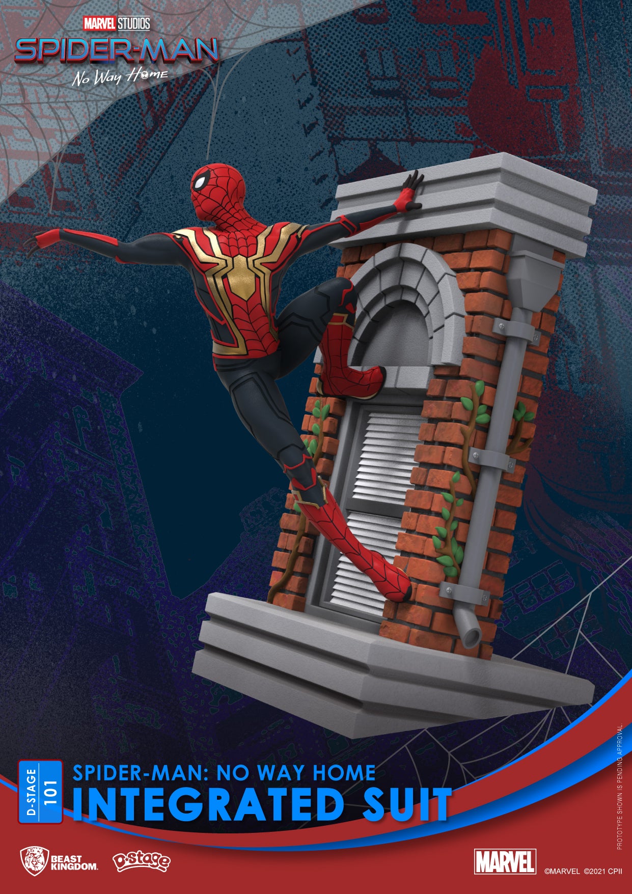 SPIDER-MAN NO WAY HOME D - STAGE INTEGRATED SUIT STATUE